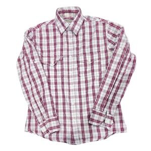Paper Denim Cloth Mens‎ Small Plaid Long Sleeve Button Down Shirt. Very nice